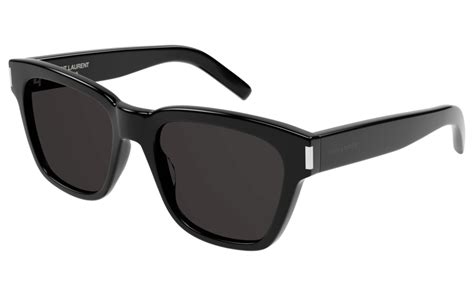 ysl sl 560|Saint Laurent Black Square Unisex Sunglasses SL 560 001 54.